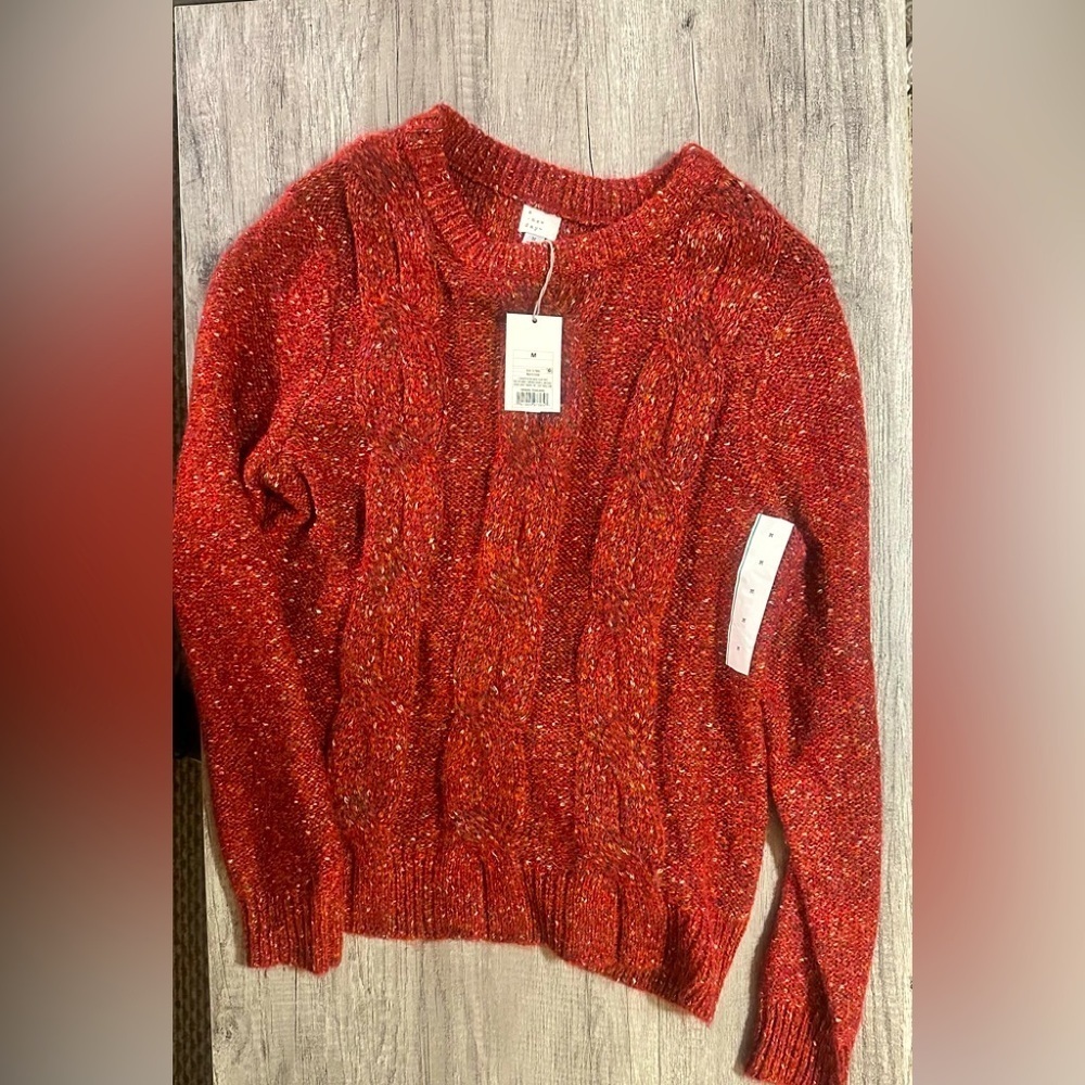 A New Day Red Sweater Size Medium